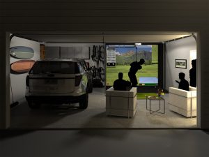 Sim Room Garage Night